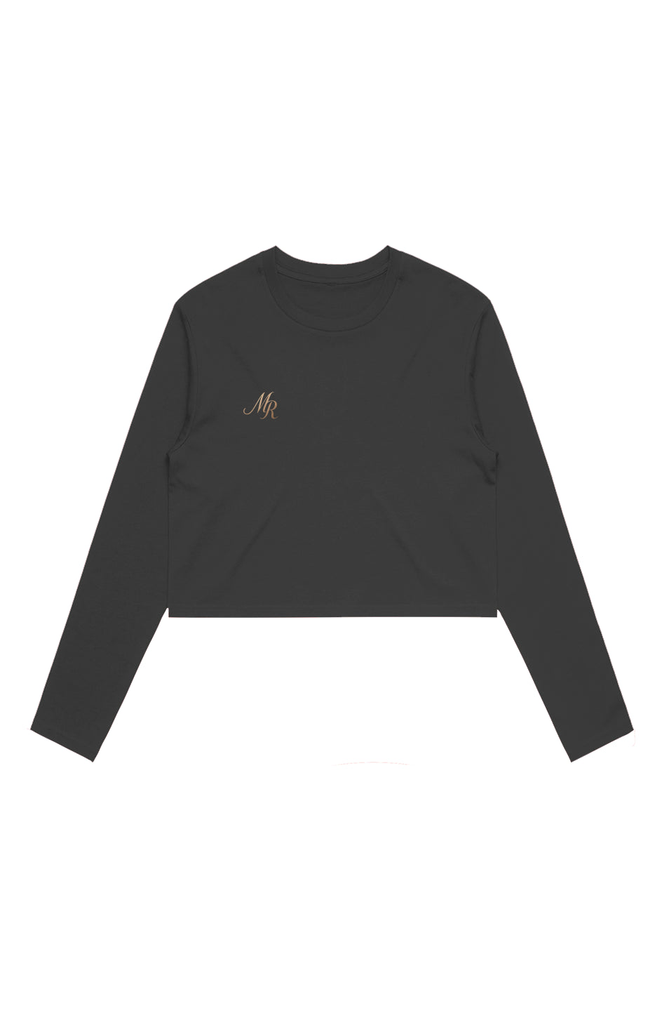 The Élongée Tee – Cropped Long Sleeve Edition by Maison Rania
